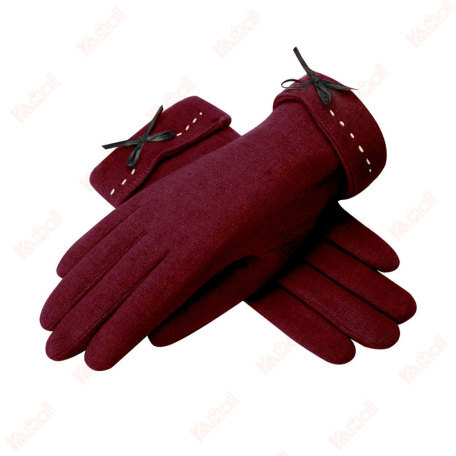 vintage warm gloves split finger